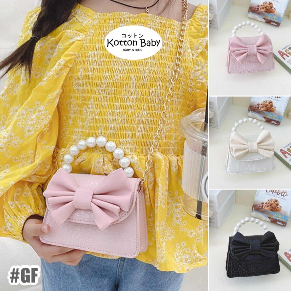 TAS FASHION KOREA SELEMPANG JALAN JALAN ANAK BAG BAHU LUCU PEREMPUAN CATALOG BDBG GF