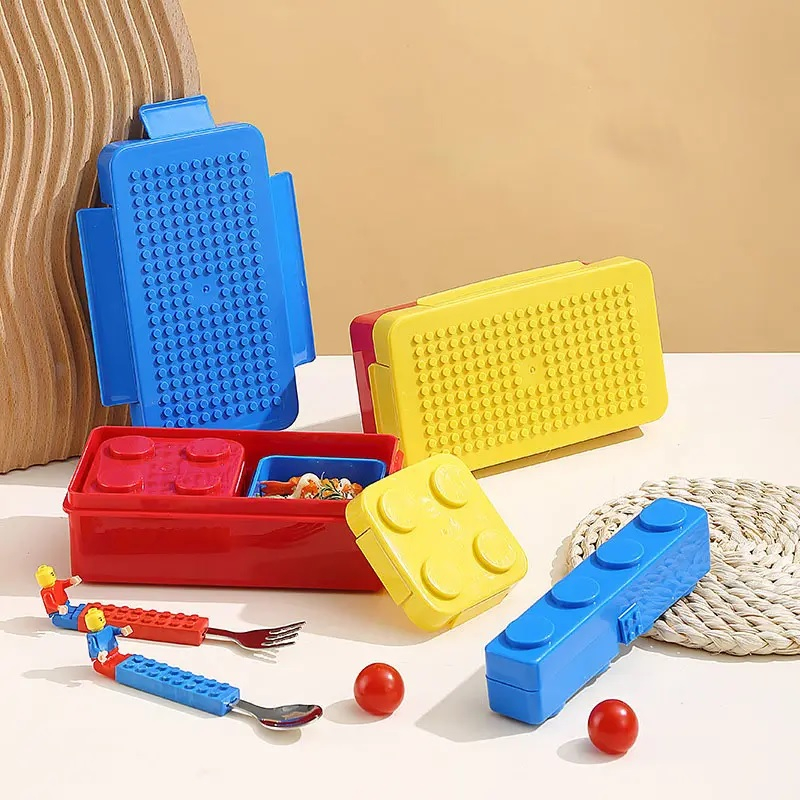 Gelasa Kotak Makan LEGO Lunch Box Tempat Makan Bekal Anak 1 Set