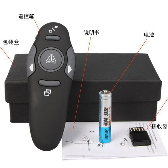 Pointer Wireless USB Presenter Remote Control Laser Pen