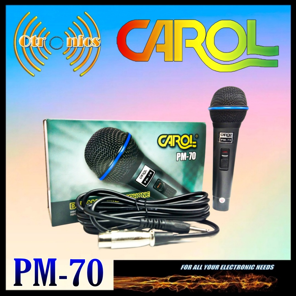 MIC/MICROPNONE KABEL CAROL PM-70