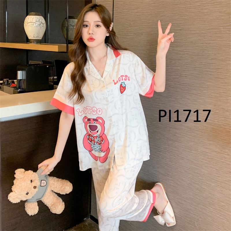 PIYAMA CP SUTRA WANITA PREMIUM PI1717