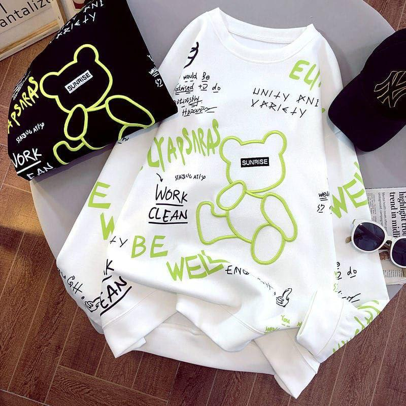 SUNRISE BABY SWEATSHIRT FULLPRINT | SWEATER PRIA STREETSTYLE BAHAN LEMBUT DAN NYAMAN