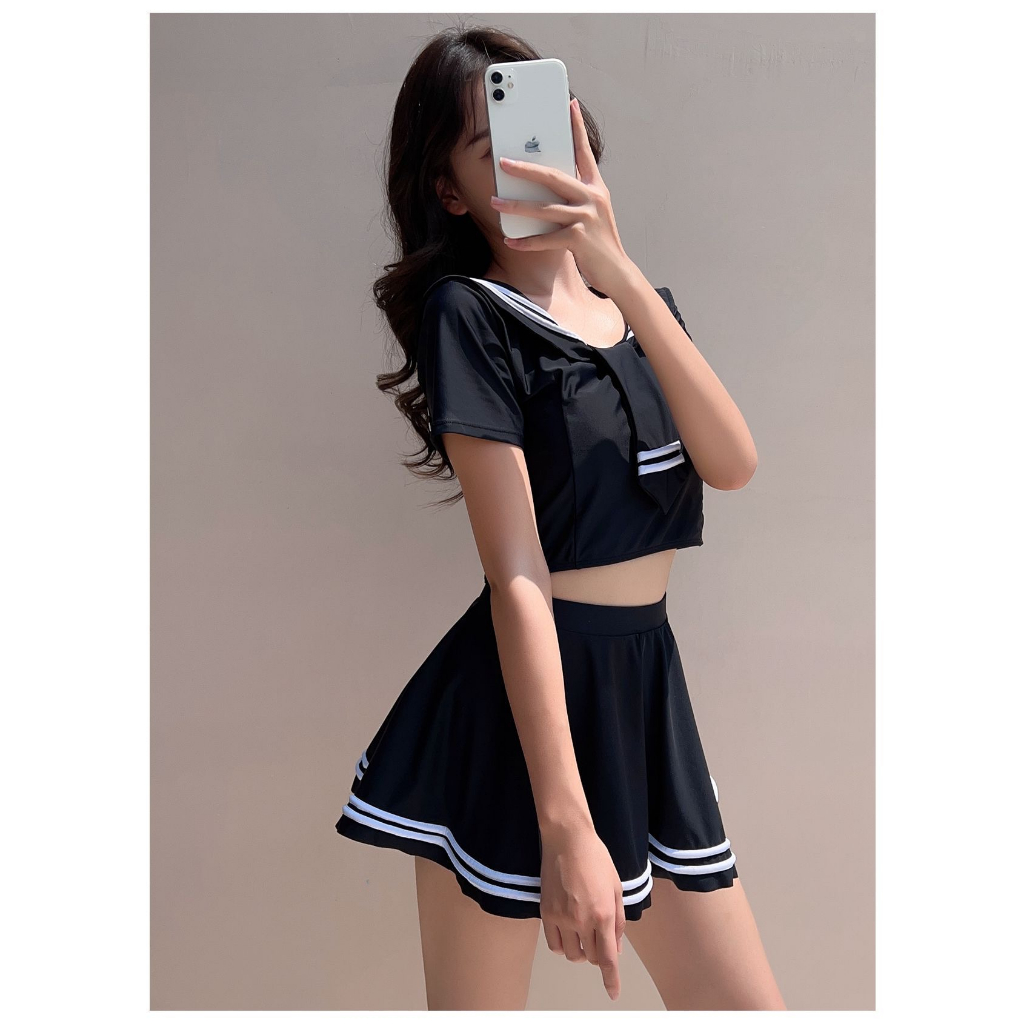 Online Fashion Lingerie Wanita Sexy Cosplay Jumbo Kostum Cosplay Seragam Siswa A516-2