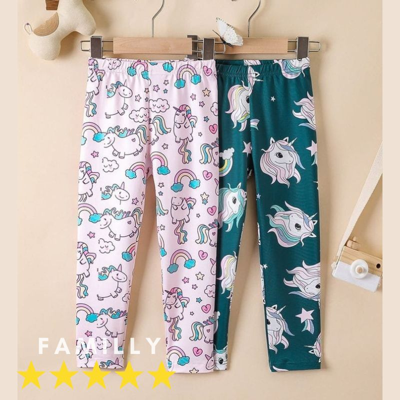 Legging Anak Perempuan / Legging Bayi / Leging Anak / Legging Anak Perempuan Polos Motif Usia bayi-13 Tahun Ukuran S-XXXL