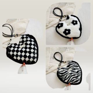 ELLA Shoulder Bag Love Motif 2in1 Slingbag Selempang Wanita Korean Style Dumpling Bag  Mini Tas konser Chikoisme