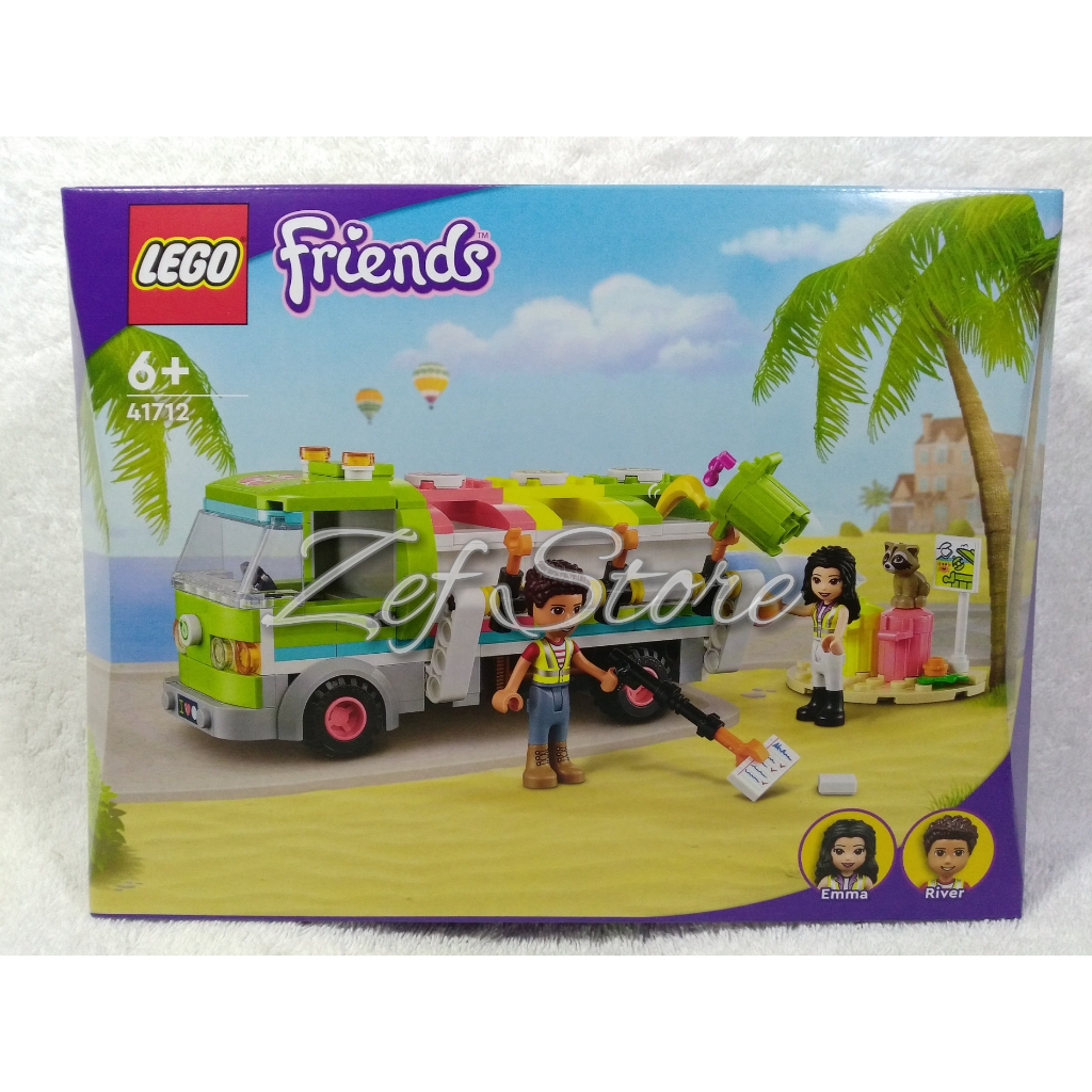 [ORIGINAL] LEGO Friends Recycling Truck 41712 Building Blocks Bricks Toy Playset 259 Pcs Mainan Eduk