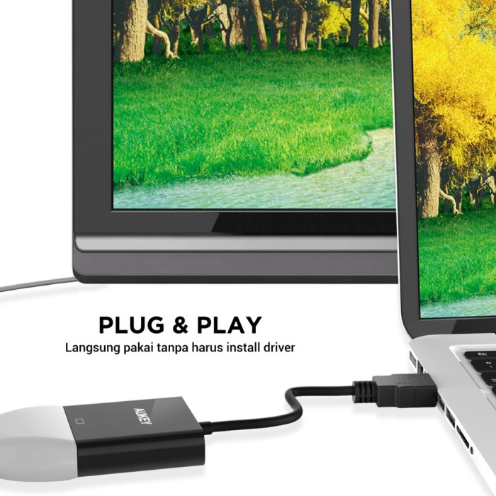 ADAPTER VGA AUKEY TO HDMI CB-V4 OLP