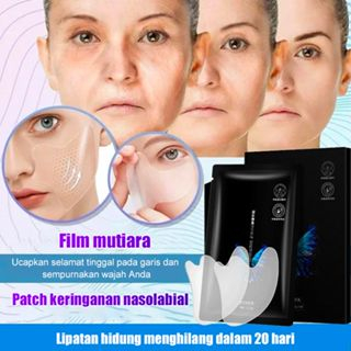 Tersedia Korea Microcrystalline Nasolabial Folds Anti-Wrinkle Patch Mata Anti Kerut Patch Lipatan nasolabial mikrokristalin Korea patch anti-kerut, penutup mata anti-kerut, patch dahi anti-kerut