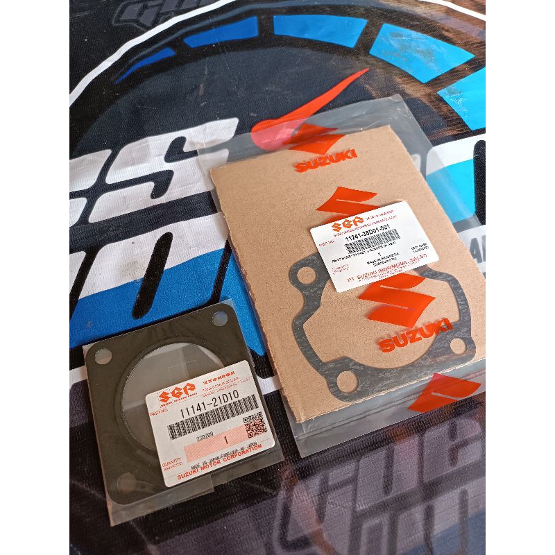 paking blok seher blok head satria 2 tak hiu/lumba original sgp