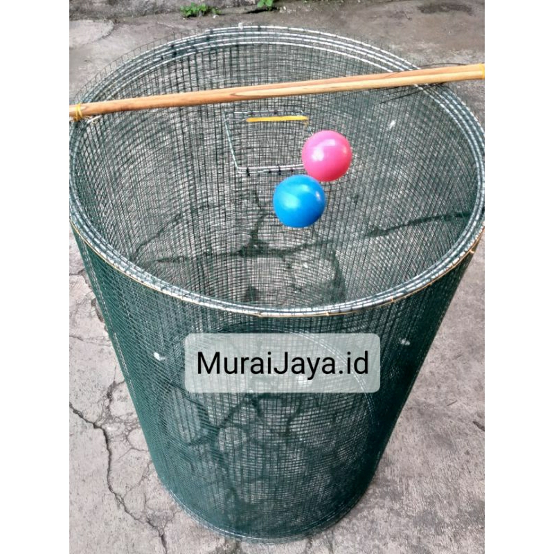 Sangkar Umbaran Bulat 60cm (FREE PACKING KAYU) Sledding jungkat jungkit