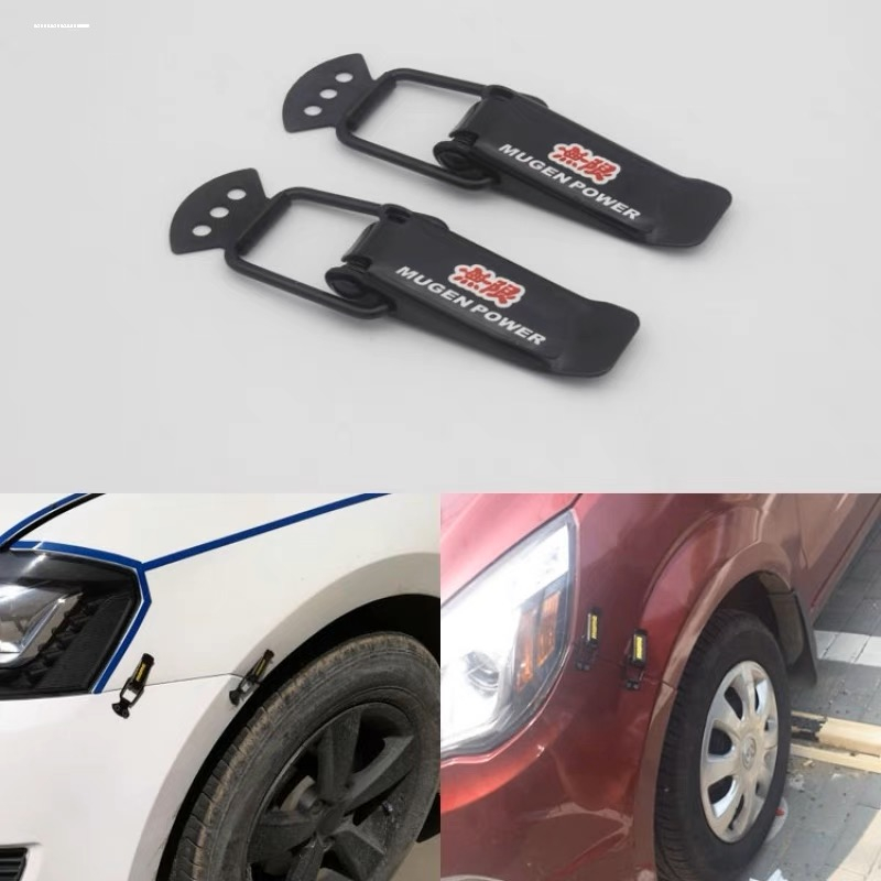 LUCKYMALL UNIVERSAL CLIP BUMPER UKURAN SMALL KECIL KLIP RACING LOGO MOBIL JDM KANCING PENAHAN MODIFIKASI MODIFICATION