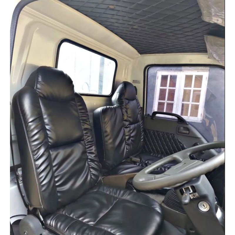 sarung jok mobil Isuzu elf traga model sofa-sarung jok mobil Isuzu elf traga-cover jok mobil Isuzu e