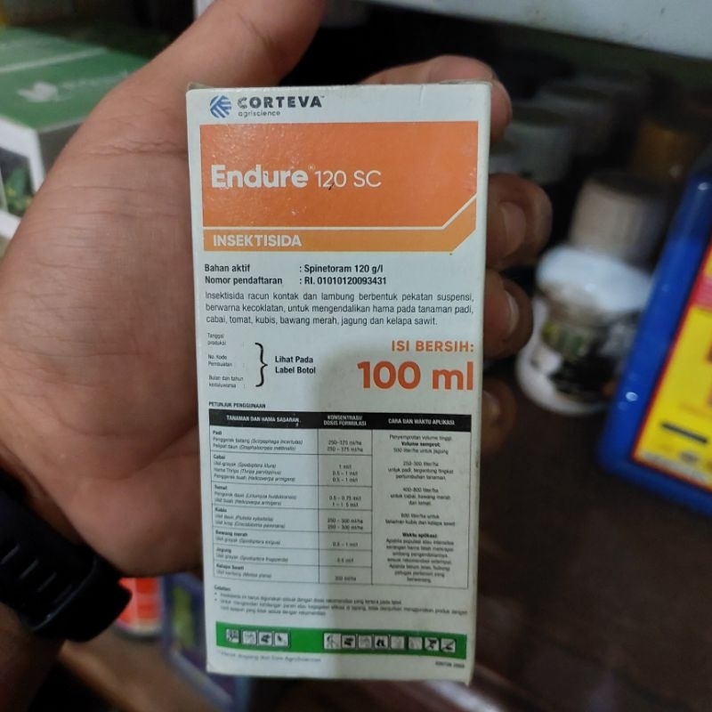 INSEKTISIDA ENDURE 120 SC 100 ML PENGENDALI ULAT