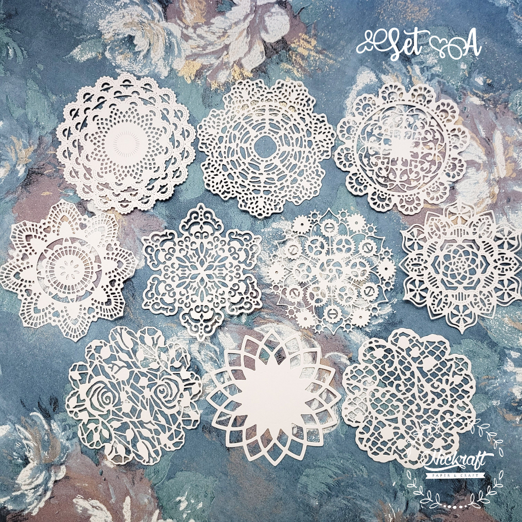 

KERTAS DOILY PAPER - MEDIUM SET