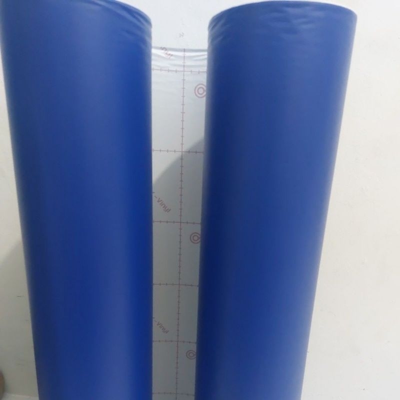 Skotlet biru dongker doff lebar 60cm