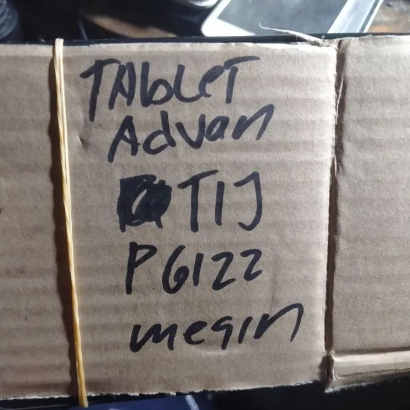 tablet Advan T1J P6122 Minus LCD MESIN JAMIN NORMAL UDH TESTED BONUS KESING lcd ts tindak ada batre
