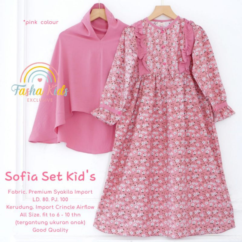 (NEW)SETELAN ANAK OOTD//HINATA /ZIZI /SILVA/LULU/TALIA/HAWA-SOFIA BY FASHA