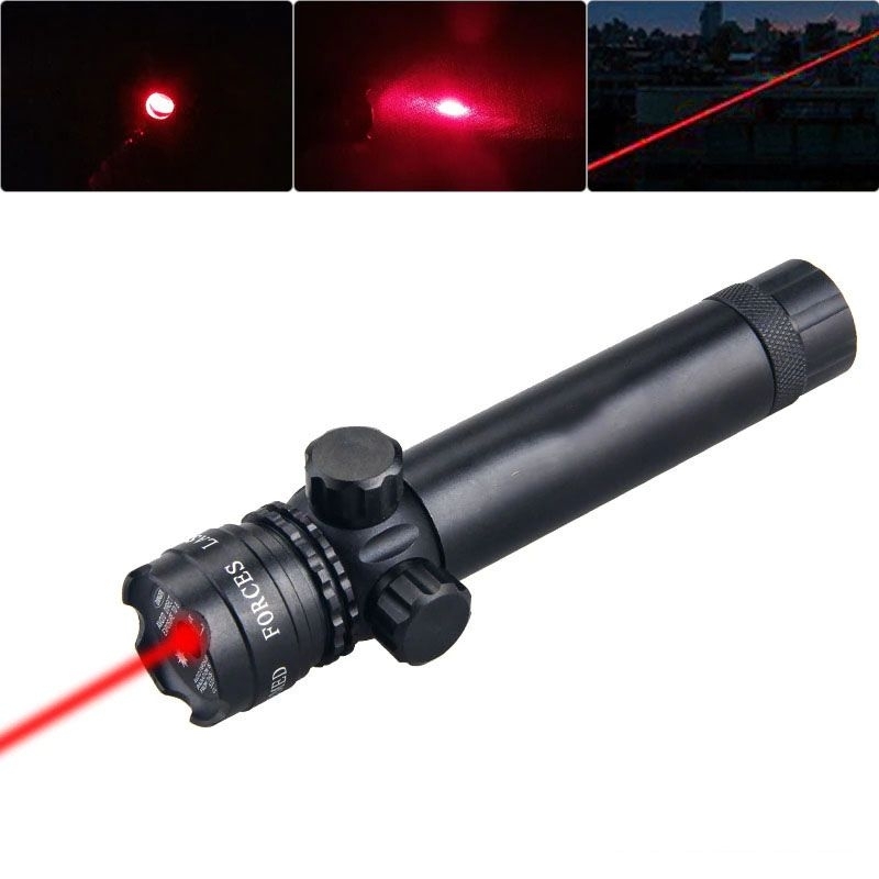 Laser Scope Senapan Laser Senapan Nyala Merah / Hijau FULL SET - JG-1