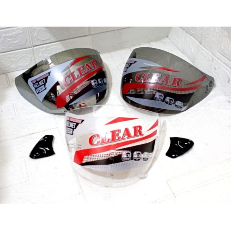 Kaca helm untuk INK CENTRO ORI atau KW, KYT DJ MARU, KYT GALAXY.