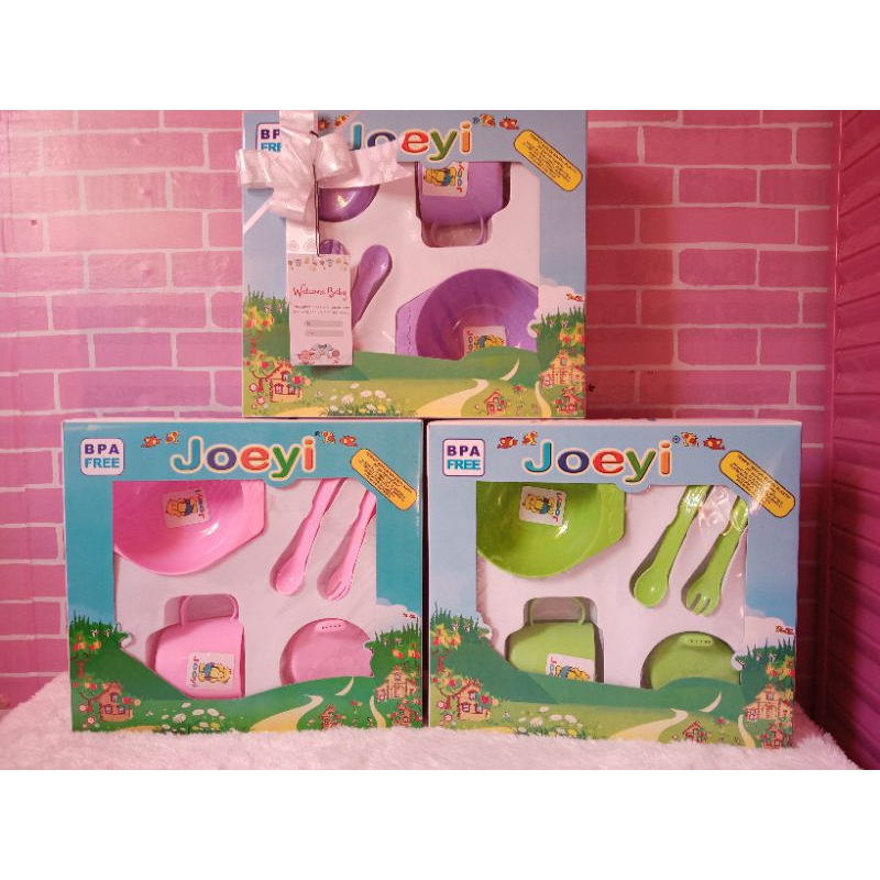 Tempat Makan Bayi/Joeyi Baby Gift Set/Hampers Bayi/Kado Bayi