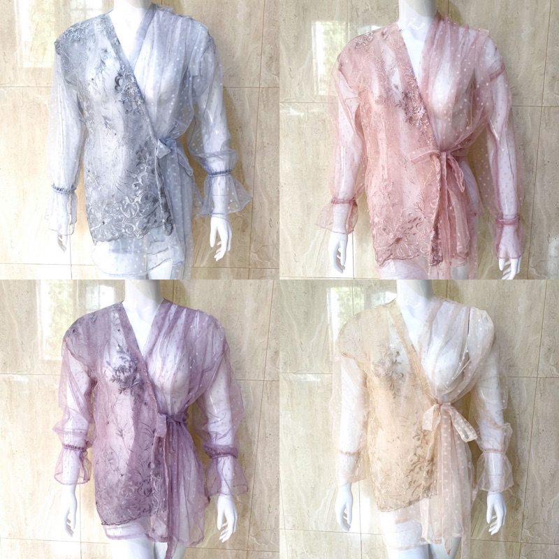 cardigan lace/tile