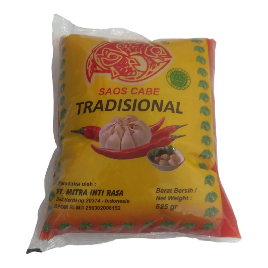 

Saos cabe Tradisional Cap Ikan 625gr