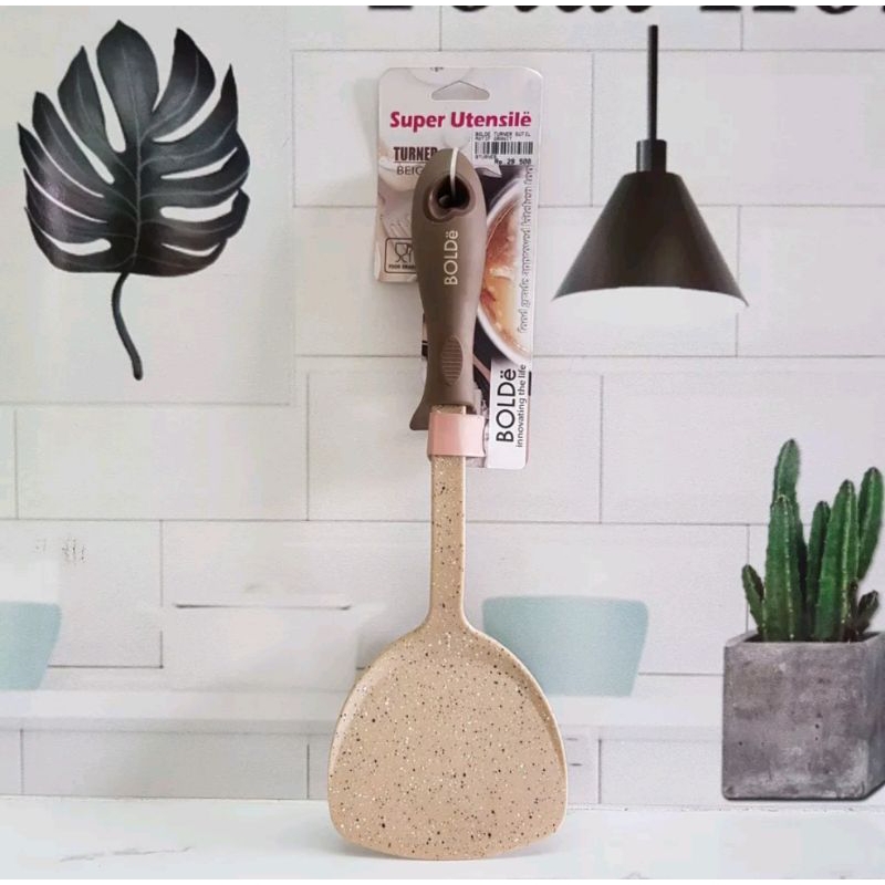 Super UTENSILE Granite Series SPATULA Beige Original BOLDe