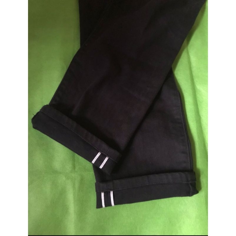 Uniqlo Black Selvedge