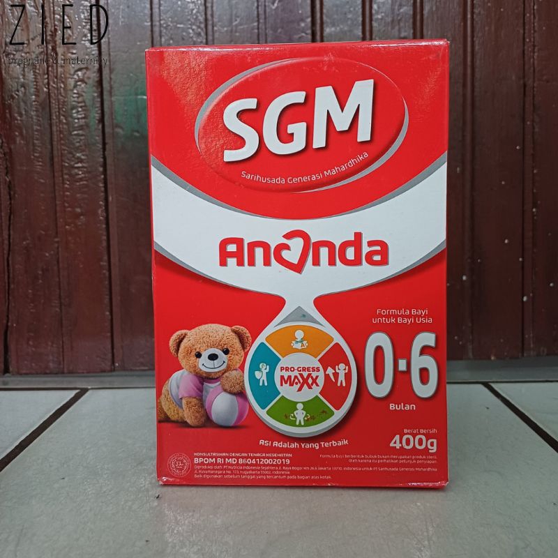 SGM Ananda Susu Formula Bayi 0-6 Bulan 400gr