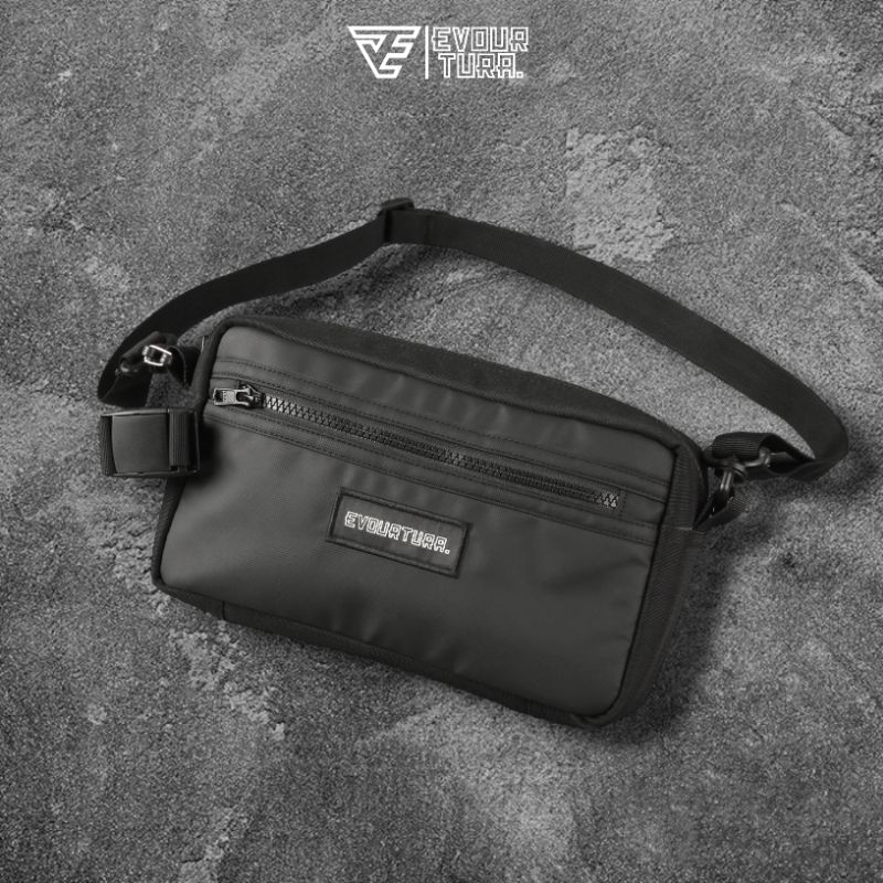 Tas selempang premium waterproof sling bag hand bag tas clutch bag tas Evourtura [ ASENSIO ]