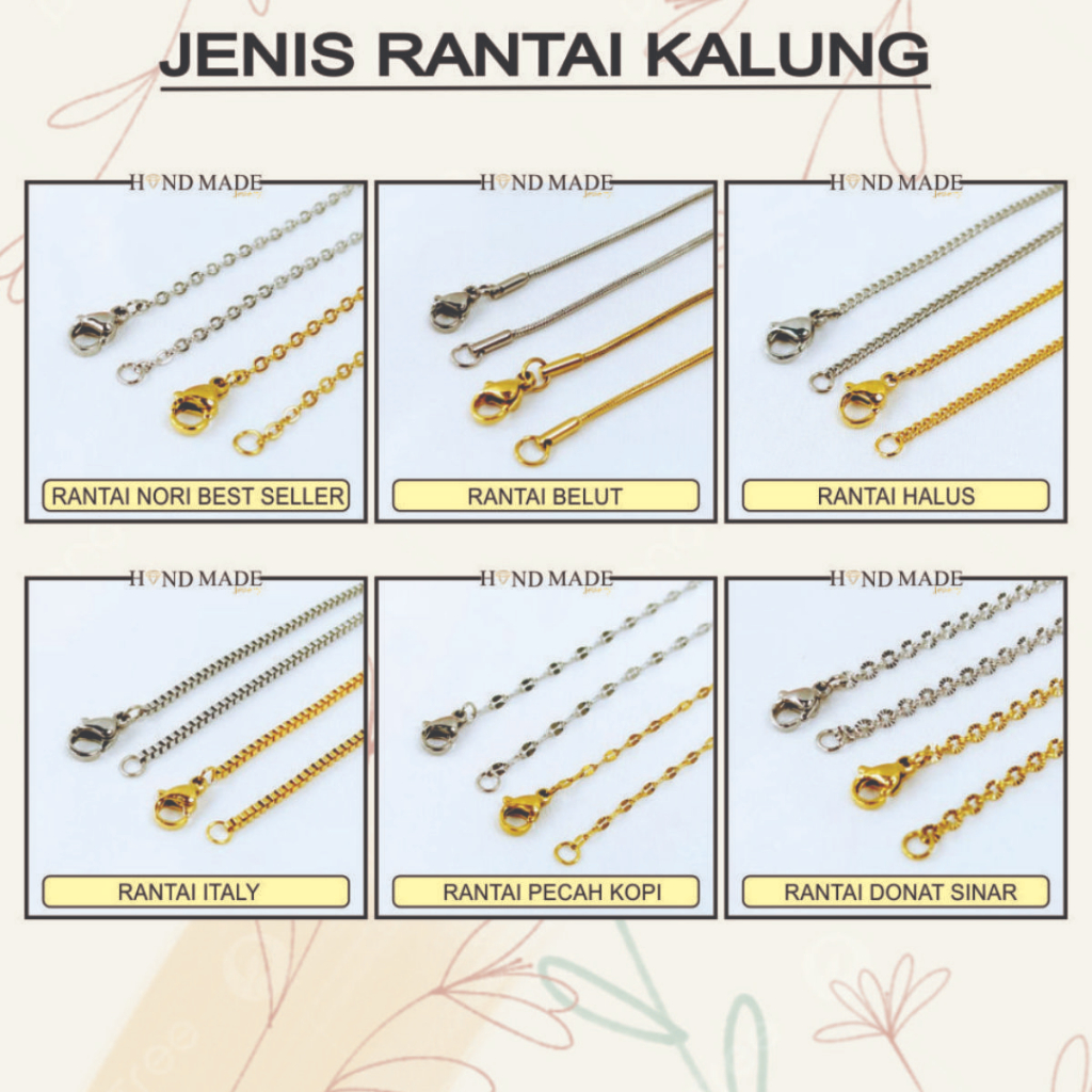 kalung nama anak perempuan kalung nama titanium anti karat kalungnama aksesoris wanita necklace titanium aksesoris fashion