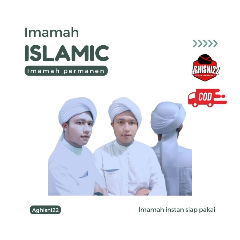 Sorban habib Umar peci imamah