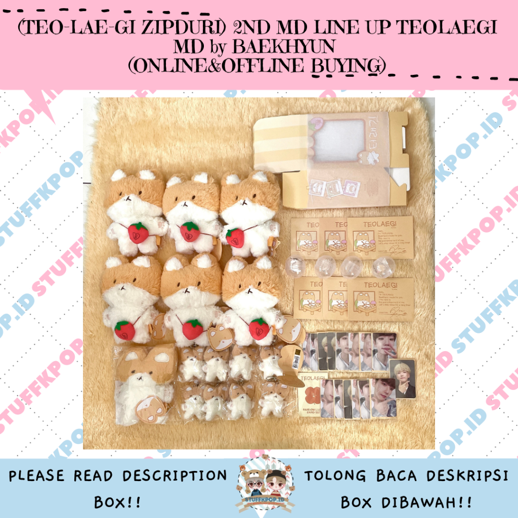 [READ DESKRIPSI BOX] (TEO-LAE-GI ZIPDURI) TEOLAEGI MD by BAEKHYUN (TEOLAEGI MD Designed by BAEKHYUN,