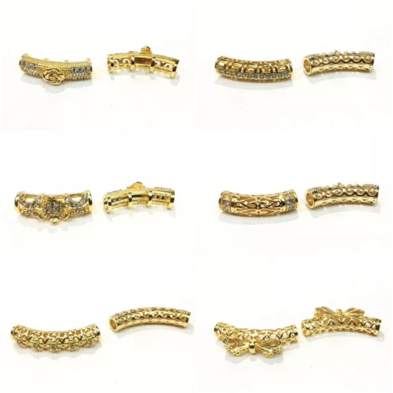 Liontin Gelang Xuping  Model Tabung Emas