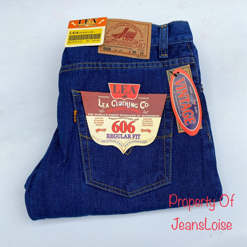 Celana Jeans Pria Panjang Standar Reguler Fit Size 28 - 38
