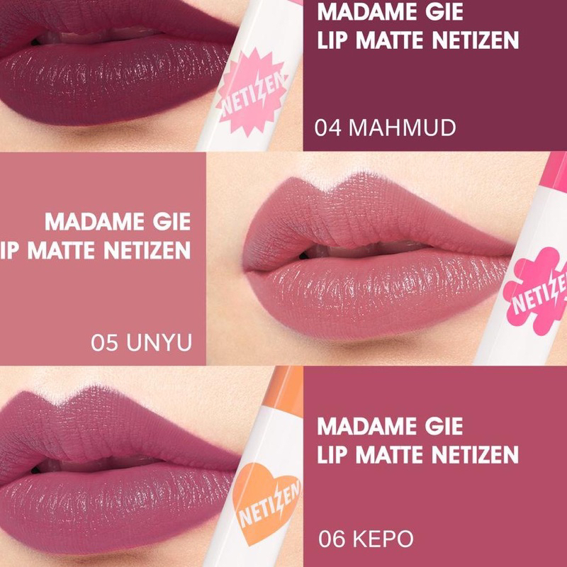 Madame Gie Netizen Lip Matte