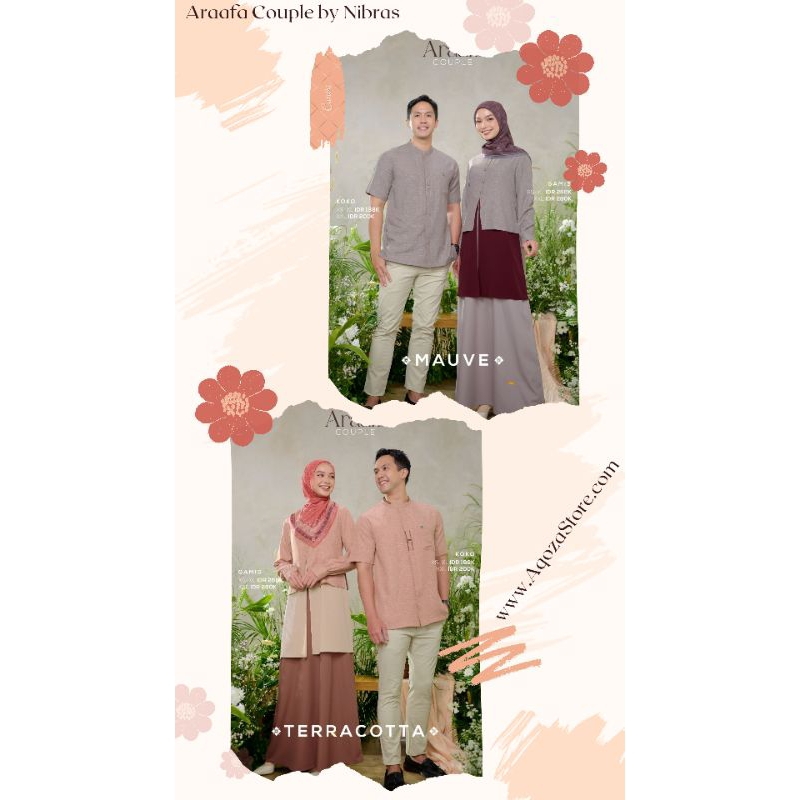 Araafa Couple by Nibras | Couple Terbaru Nibras | Sarimbit Nibras | Couple Terbaru | Couple Pastel |