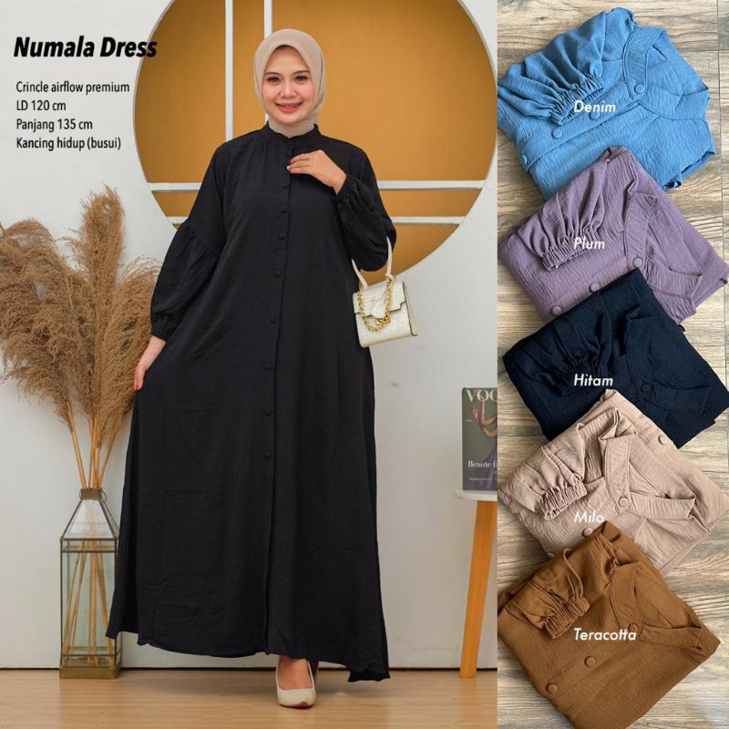 Gamis Airflow - Numala Dress //JF1022