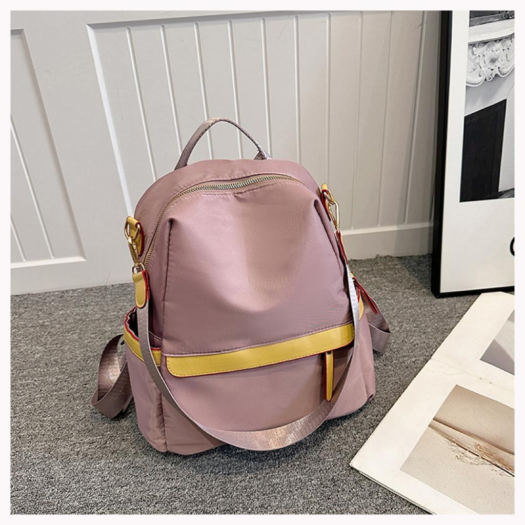 MV_Marvelouz MV602186 Tas RANSEL Wanita Nilon Simple Kekinian Ada Talpan import terbaru 1kg bisa 3 tas supplier tas import LT2186