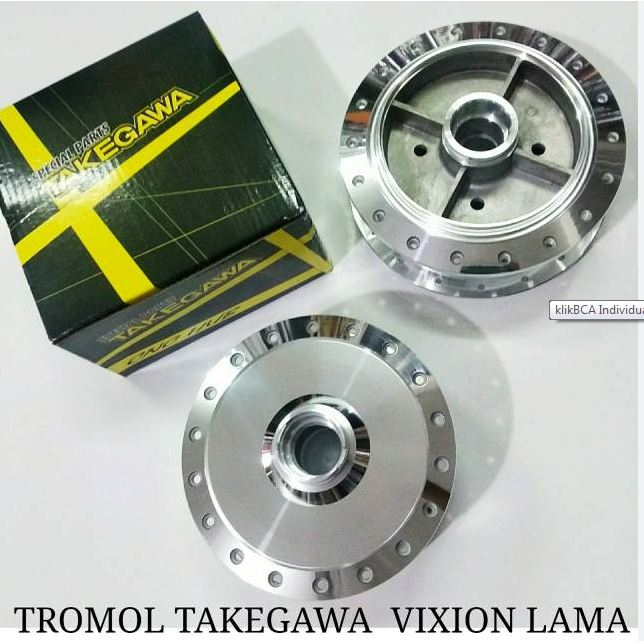 Tromol Vixion Old Depan Belakang Chrome