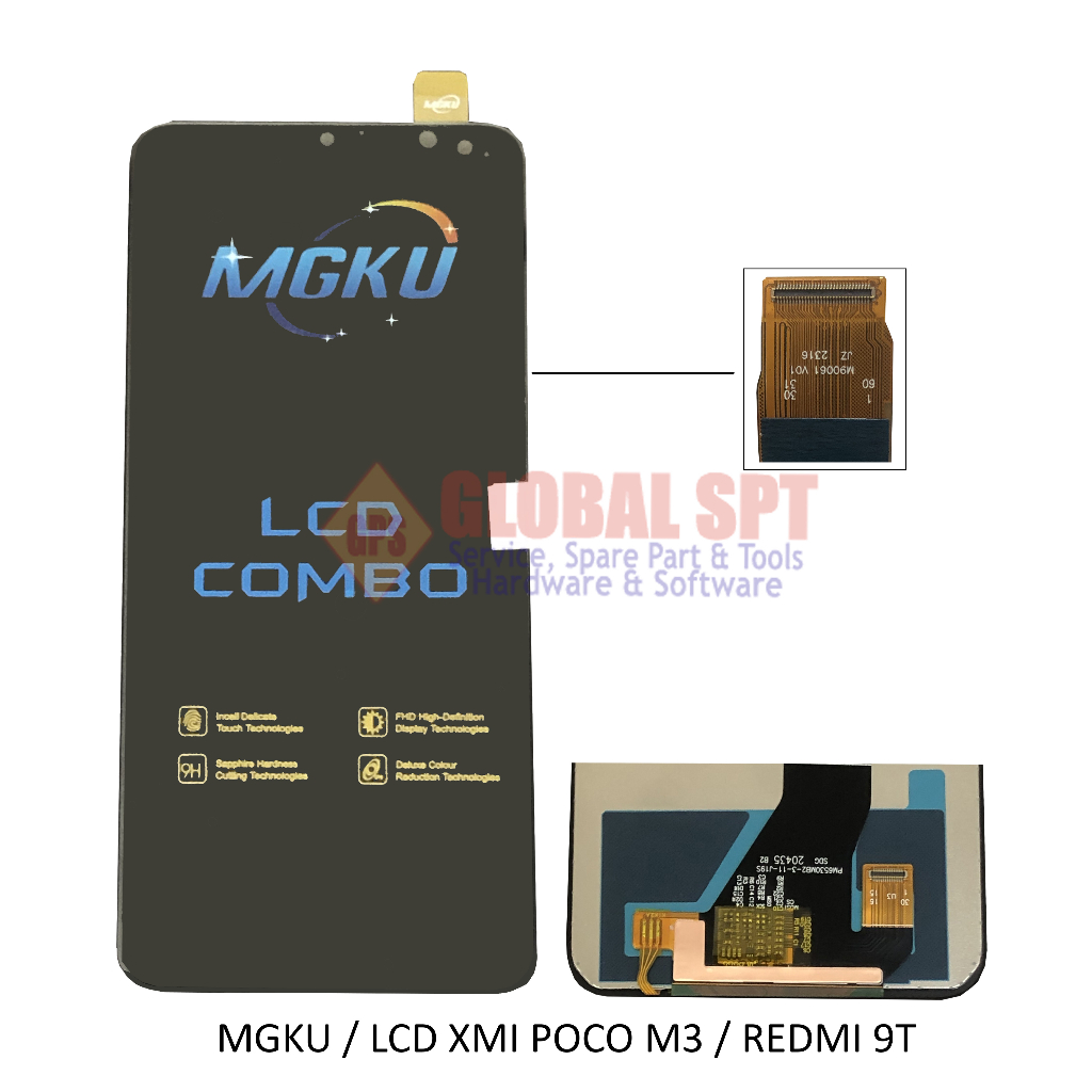 LCD TOUCHSCREEN XIAOMI POCOPHONE M3 / REDMI 9T