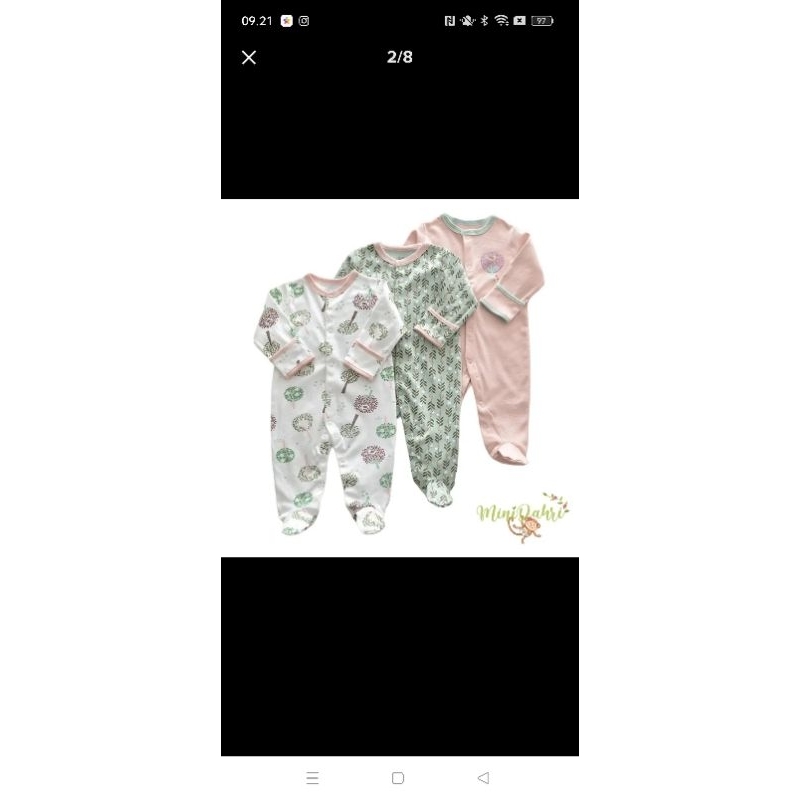 Sleepsuit Mamas Papas Series Girl