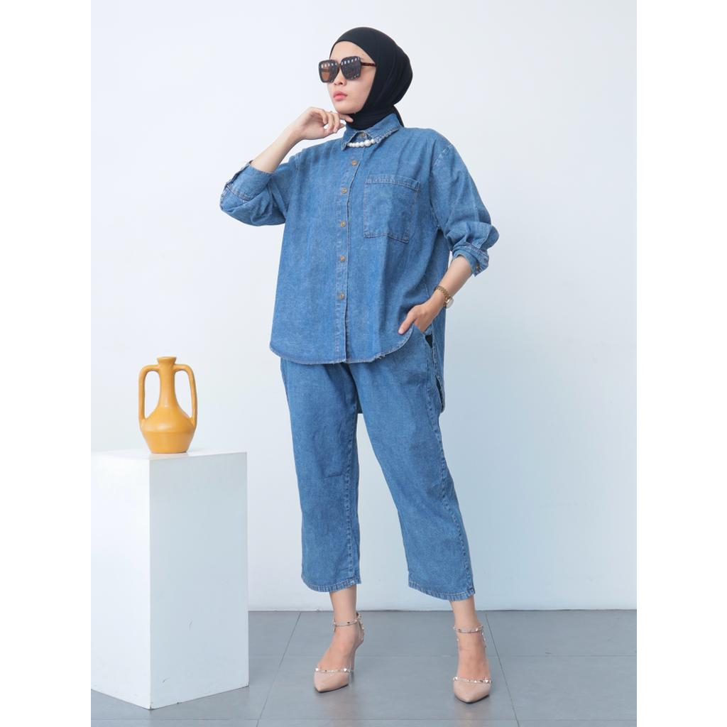 One Set Denim Erica Jumbo - 2306.01.045