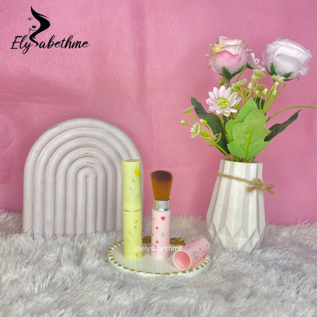 ✿ELYSABETHME✿ Kuas blush on karakter satuan lucu mika