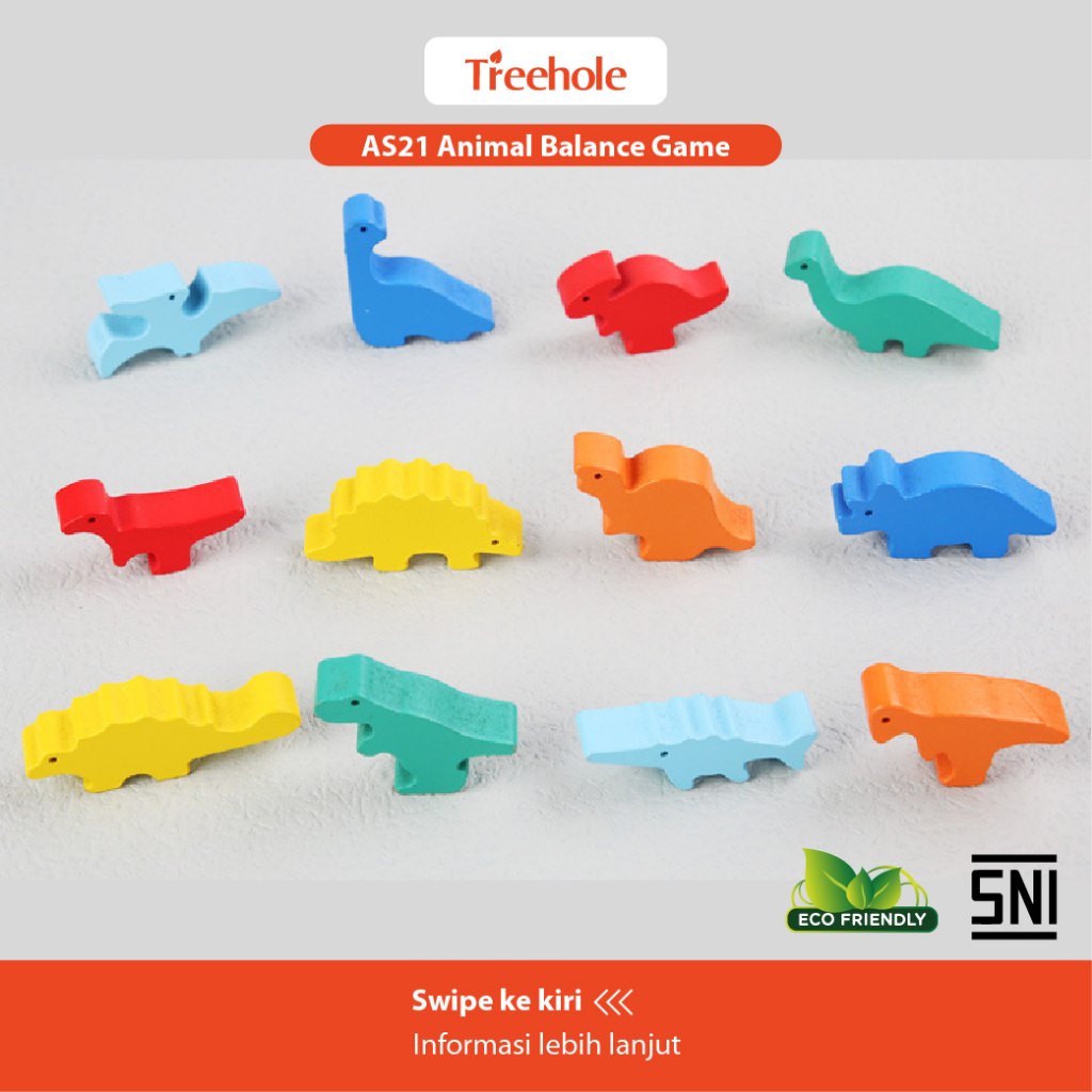 Animal Balance Puzzle/ Mainan Anak Edukasi Keseimbangan Puzzle