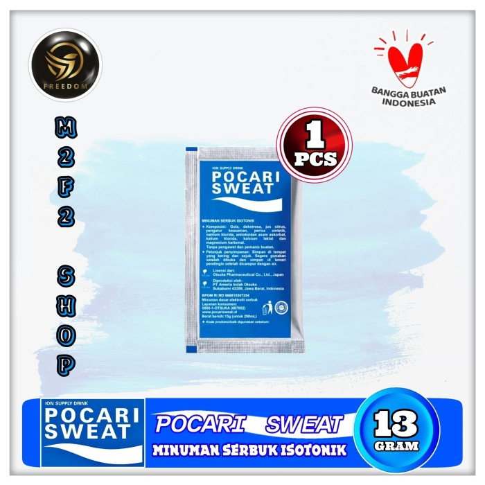 

Pocari Sweat Ion Supply Drink Minuman Serbuk Sachet - 13 gr (Kemasan Satuan)