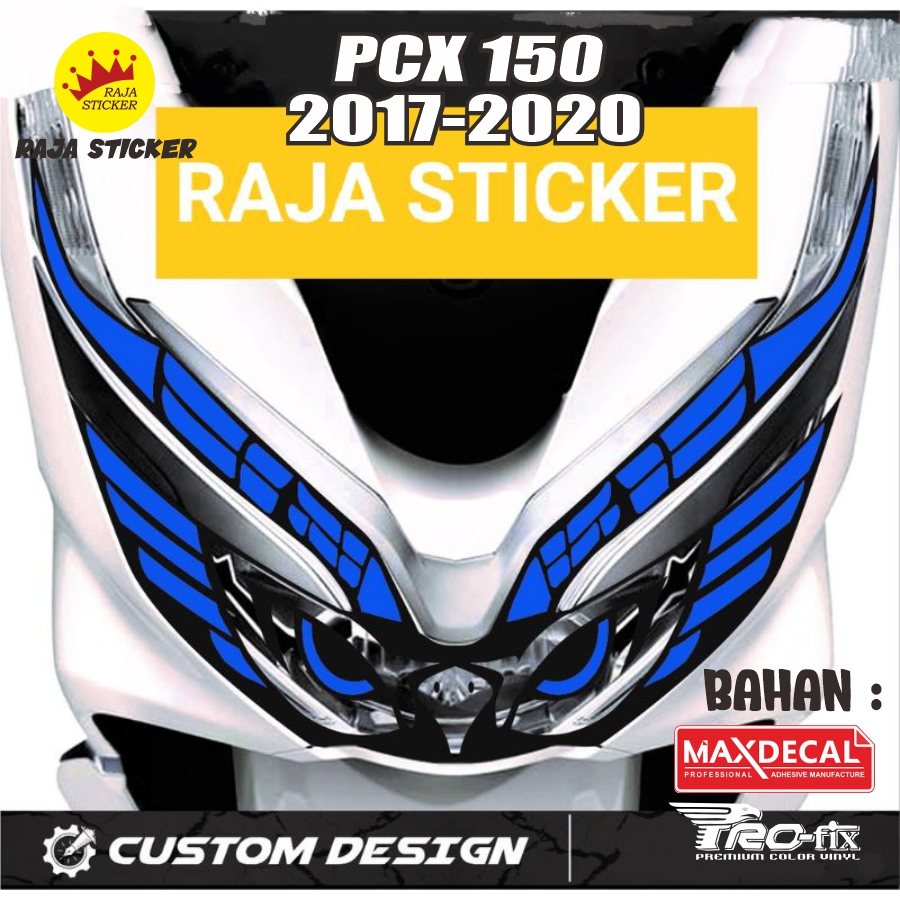 Sticker stiker lampu alis pcx 150