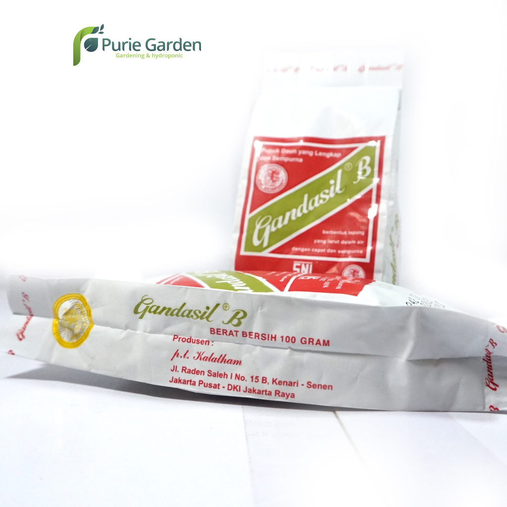 Pupuk Buah &amp; Bunga Gandasil B 100gr Ori Kemasan Pabrik PG SBY