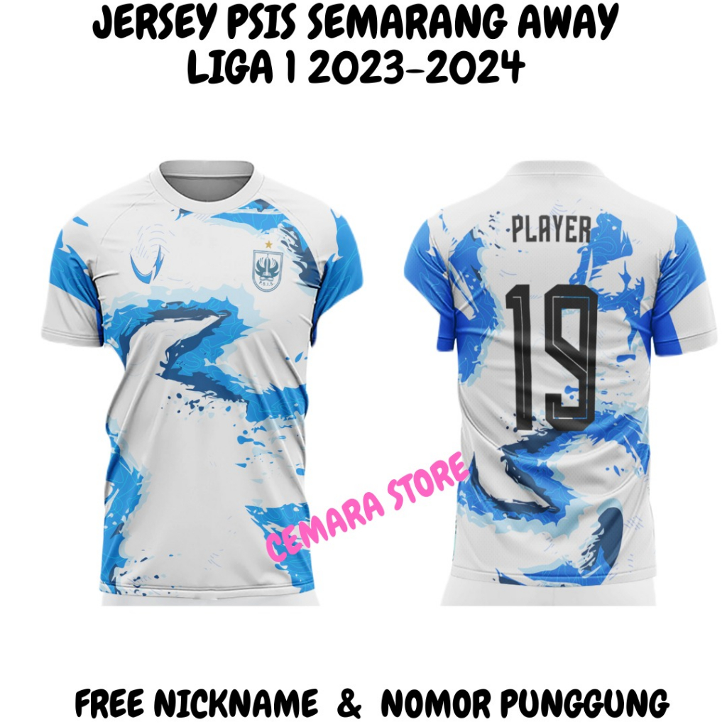 JERSEY PSIS SEMARANG AWAY LIGA 1 2023-2024