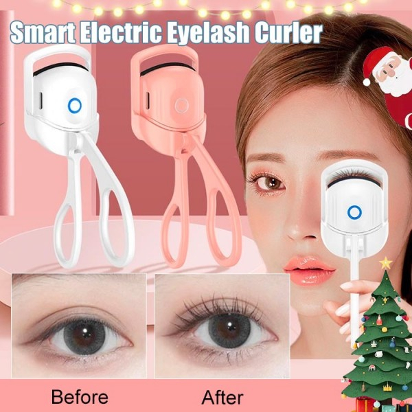 penjepit bulu mata elektrik Penjepit Bulu Mata Isi ulang USB Elektrik Eye Lash Perm Tahan Lama Bulu Mata Keriting Thermal Eyelash Curler Big Eye Curling Long-lasting Hold Penjepit Bulu Mata Elektrik  Tersedia 2 warna